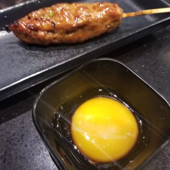 HATCH - Chicken meatball with raw egg sauce, DELICIOUS - Japanese Near Me - Los Angeles, California HATCH - Chicken meatball with raw egg sauce, DELICIOUS - Japanese Near Me - Los Angeles, California