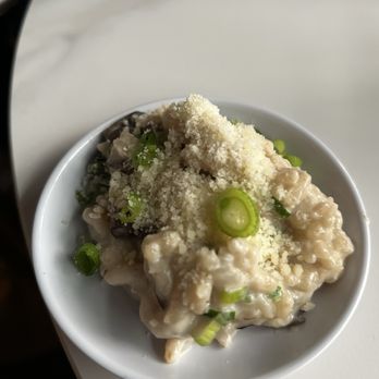 Elite All Star Dinner: Blue Anchor - Mushroom risotto - Yelp Events Near Me - Jersey City, New Jersey