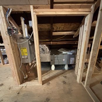 Freon - horizontal, partial install of the furnace. - Electricians Near Me - Campbell, California