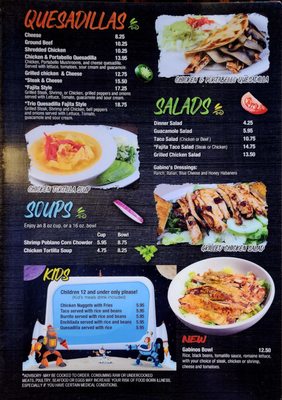 Menu photo 3 Gabino's Mexican Grill Jackson, GA