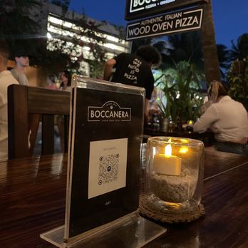 BOCCANERA Wood Fired Pizza - View from the table - Pizza Near Me - Tulum, ROO