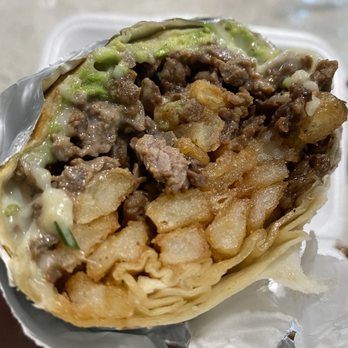 El Serranito Taqueria - California Burrito with no beans and rice. - Mexican Near Me - Marietta, Georgia El Serranito Taqueria - California Burrito with no beans and rice. - Mexican Near Me - Marietta, Georgia