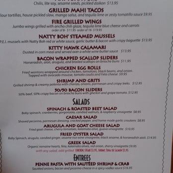 Frisco Tap House - Appetizer menu - American Near Me - Gambrills, Maryland