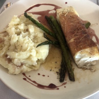 Everett's - Prosciutto halibut - Wine Bars Near Me - Wasilla, Alaska Everett's - Prosciutto halibut - Wine Bars Near Me - Wasilla, Alaska