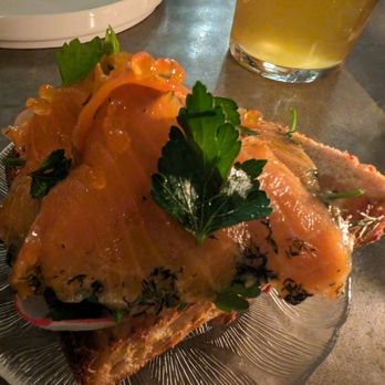 Bar Bravo - Gravlax Toast - Wine Bars Near Me - Vancouver, British Columbia Bar Bravo - Gravlax Toast - Wine Bars Near Me - Vancouver, British Columbia