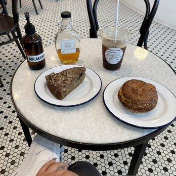 Mrs.Mandolin Boutique - Tahini bun and zucchini cake slice all for me - Home Decor Near Me - Miami, Florida