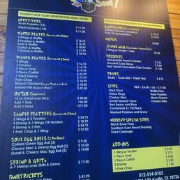 Menu Menu
