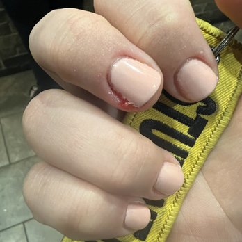 Miami Nails - Closer picture right after leaving . - Nail Salons Near Me - Broken Arrow, Oklahoma Miami Nails - Closer picture right after leaving . - Nail Salons Near Me - Broken Arrow, Oklahoma