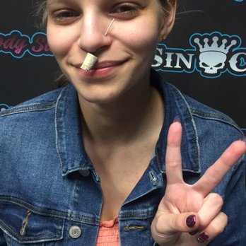 Sin Cal Industries - Getting pierced $35 + $10 for choosing custom piercing,  $45 total :) - Piercing Near Me - Modesto, California