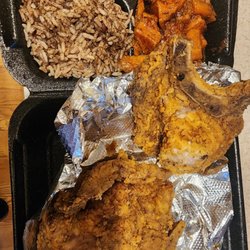 Raleigh Soul Kitchen - Pork Chop Dinner