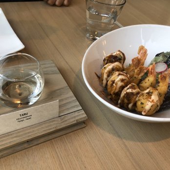 Miku - Shrimp 9/10 + sake tasting - Japanese Near Me - Vancouver, British Columbia