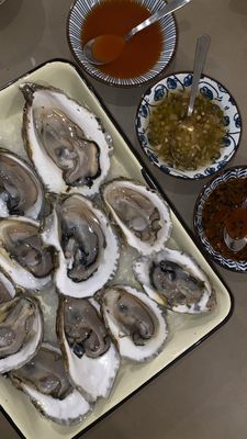 Humble Oysters and Bubbles by null