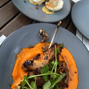 Copper Vine Inn - Filet mignon brochette, deviled eggs - Wine Bars Near Me - New Orleans, Louisiana Copper Vine Inn - Filet mignon brochette, deviled eggs - Wine Bars Near Me - New Orleans, Louisiana