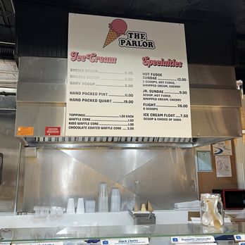 The Parlor - Menu - Ice Cream & Frozen Yogurt Near Me - Tuscaloosa, Alabama The Parlor - Menu - Ice Cream & Frozen Yogurt Near Me - Tuscaloosa, Alabama
