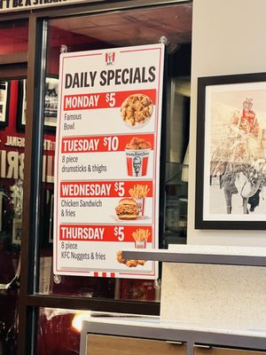 Menu photo 1 KFC Woodinville, WA Menu photo 1 KFC Woodinville, WA