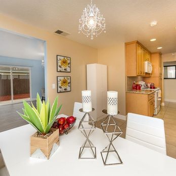 ColorsMesh Homestaging - Kitchen with Sweety's staging - Home Staging Near Me