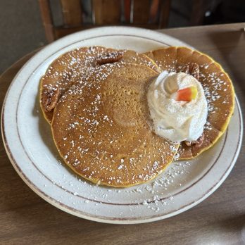 Chace's Pancake Corral - Pumpkin Pecan Pancakes - American Near Me - Bellevue, Washington Chace's Pancake Corral - Pumpkin Pecan Pancakes - American Near Me - Bellevue, Washington