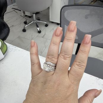 A&V Nails Spa - Natural color #2- jelly colors - Nail Salons Near Me - Murrieta, California