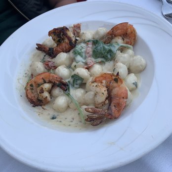 Café Figaro - Lemon Gnocchi with prawn - Italian Near Me - Burlingame, California