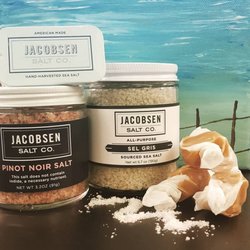 ArtisansPNW -Artisans Mercantile - Jacobsen Salt Co of Oregon, the only North American company producing sea salt from the Pacific Ocean. Infused and sourced salts, and more.