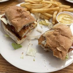 Jane's Diner - Custom chicken finger sub & fries