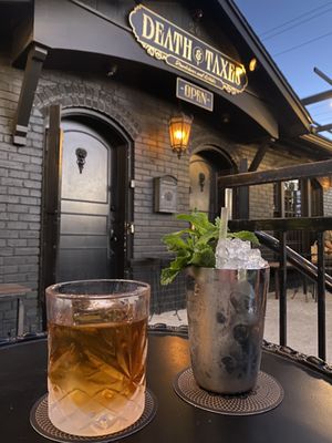 DEATH & TAXES provisions and spirits by null