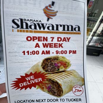 Baraka Shawarma - Location - Mediterranean Near Me - Tucker, Georgia Baraka Shawarma - Location - Mediterranean Near Me - Tucker, Georgia