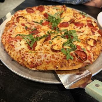 The Brass Tap - Hot Honey Pepperoni Pizza - Sports Bars Near Me - Marina, California The Brass Tap - Hot Honey Pepperoni Pizza - Sports Bars Near Me - Marina, California
