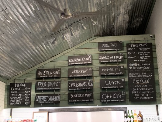 Menu photo 5 12 Fox Beer Dripping Springs, TX