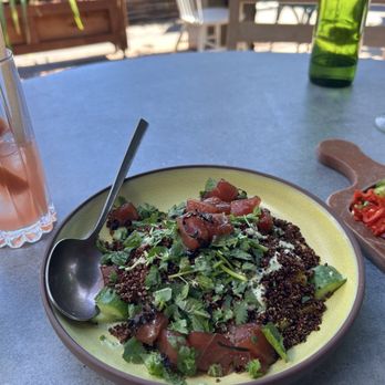 Valley Goat - crispy quinoa tuna poke salad - New American Near Me - Sunnyvale, California Valley Goat - crispy quinoa tuna poke salad - New American Near Me - Sunnyvale, California