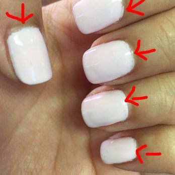 VT Nails and Spa - $27 Gel mani done by Nancy! Not happy very sloppy! - Nail Salons Near Me - San Pedro, California VT Nails and Spa - $27 Gel mani done by Nancy! Not happy very sloppy! - Nail Salons Near Me - San Pedro, California