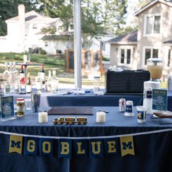 Mardee's Design and Consulting - Go Blue!! Spirit Bar