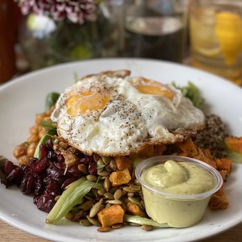 Milkweed - Power bowl w/ avacodo and lime dressing. - New American Near Me - Boston, Massachusetts Milkweed - Power bowl w/ avacodo and lime dressing. - New American Near Me - Boston, Massachusetts