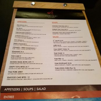 Kao Thai Kitchen - Menu - Thai Near Me - Pinellas Park, Florida Kao Thai Kitchen - Menu - Thai Near Me - Pinellas Park, Florida