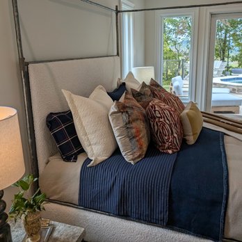 Wolfgang Interiors - Furniture, Draperies & Design - custom pillows and new bed - Interior Design Near Me - Knoxville, Tennessee Wolfgang Interiors - Furniture, Draperies & Design - custom pillows and new bed - Interior Design Near Me - Knoxville, Tennessee