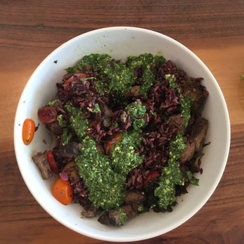 Upbeet - The bachelor bowl with purple rice. - Salad Near Me - Atlanta, Georgia Upbeet - The bachelor bowl with purple rice. - Salad Near Me - Atlanta, Georgia