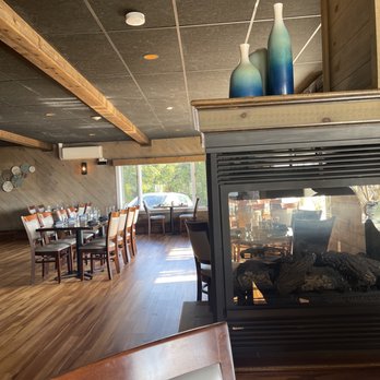 S S Dion - a fireplace in a restaurant - Seafood Near Me - Bristol, Rhode Island