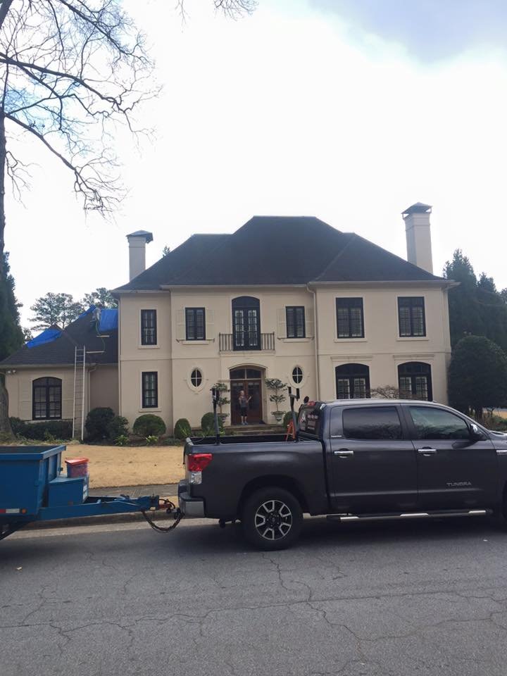 Slide of Brown Rooftops