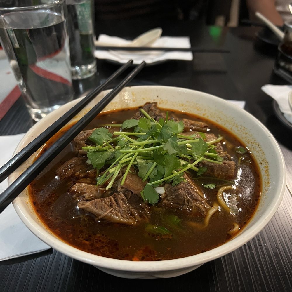 Dumpling Zone - 2. Hot and Spicy Beef Noodle Soup / 香辣牛肉湯面 - Dim Sum Near Me - San Francisco, California Dumpling Zone - 2. Hot and Spicy Beef Noodle Soup / 香辣牛肉湯面 - Dim Sum Near Me - San Francisco, California