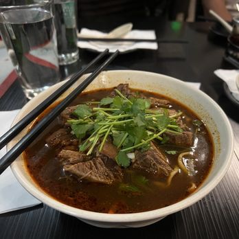 Dumpling Zone - 2. Hot and Spicy Beef Noodle Soup / 香辣牛肉湯面 - Dim Sum Near Me - San Francisco, California