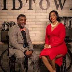 Midtown Market - Owners Lakesha & Kevin Rasberry.