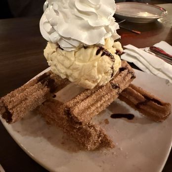 Murrieta's Mexican Restaurant - Churros with vanilla ice cream! - Mexican Near Me - Bonita, California