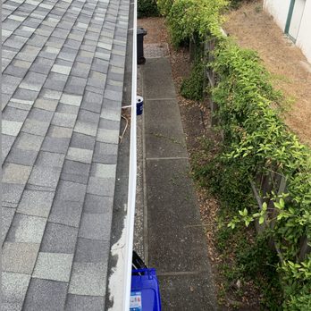 Mosema Services - Before shot. Lots of asphalt debris from the shingles. - Pressure Washers Near Me Mosema Services - Before shot. Lots of asphalt debris from the shingles. - Pressure Washers Near Me
