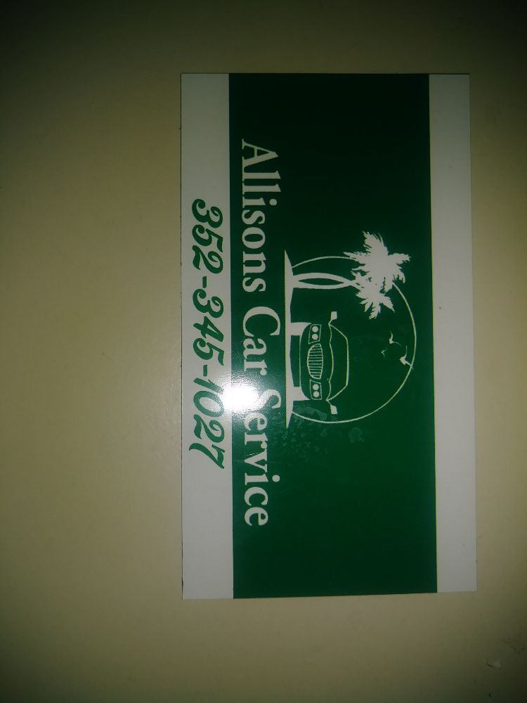 ALLISON’S CAR SERVICE Updated August 2024 Spring Hill, Florida