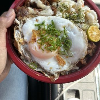 Luna's Lunpias - Sisig Bowl 3.5/5 - Filipino Near Me - Poway, California
