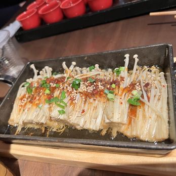 Little Skewer - Enoki mushroom -crowd favorite, we ordered another one - Chinese Near Me - Flushing, New York Little Skewer - Enoki mushroom -crowd favorite, we ordered another one - Chinese Near Me - Flushing, New York