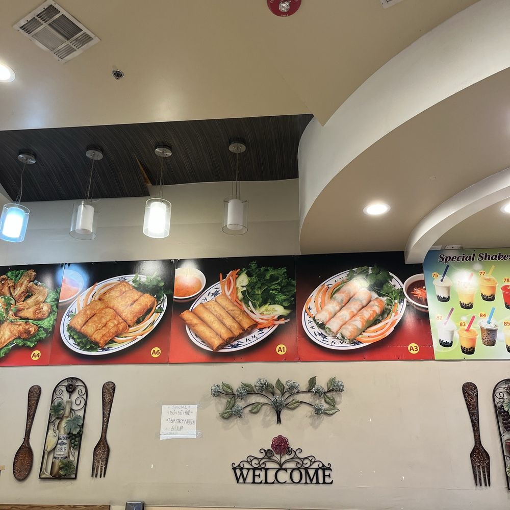 Interior of restaurant