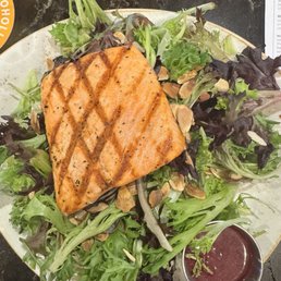 House salad with salmon House salad with salmon