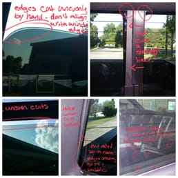 This is the kind of quality to expect from Tint World. VERY disappointing. This is the kind of quality to expect from Tint World. VERY disappointing.