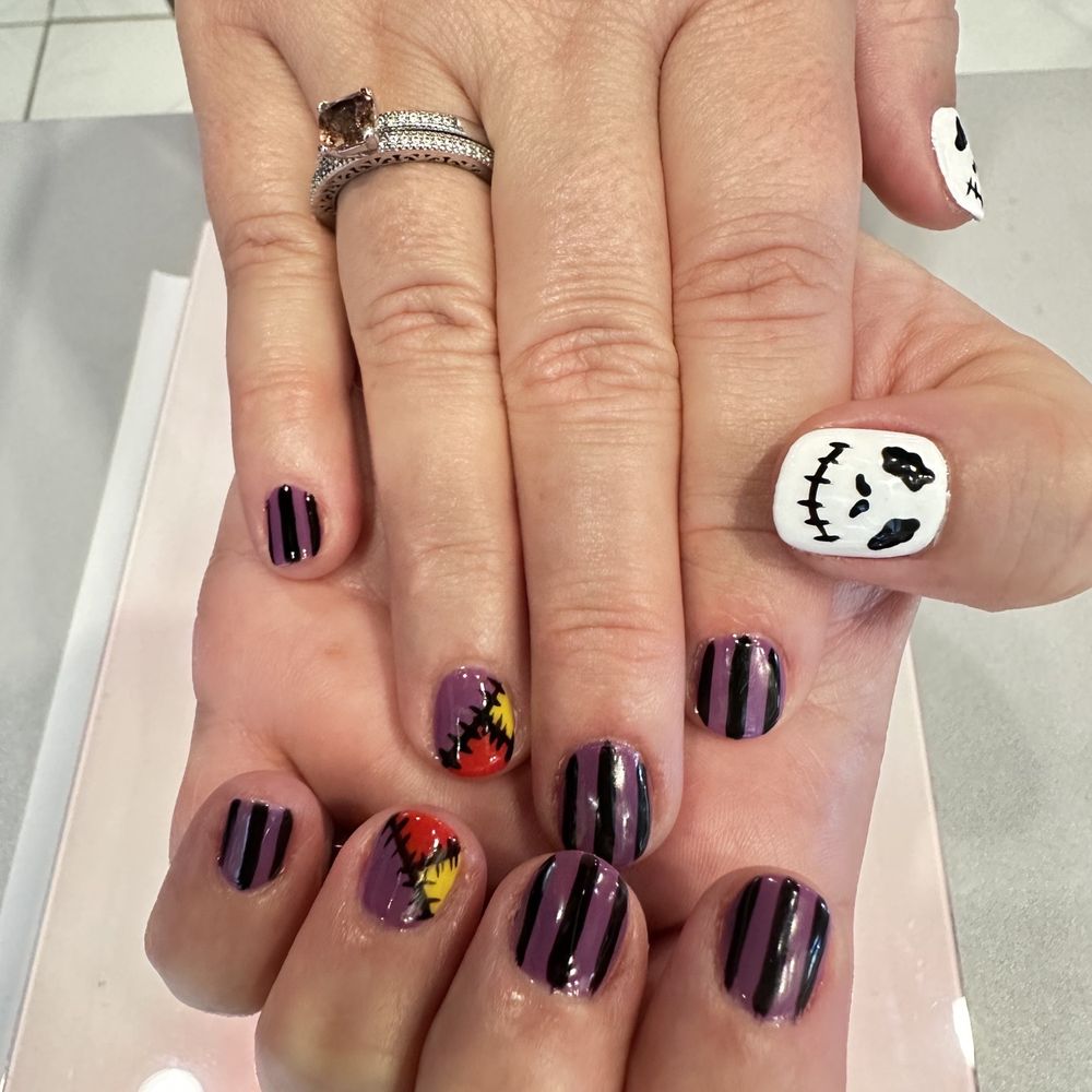 Love My Nails - Gel nail art! Nightmare before Christmas!!!! - Nail Salons Near Me - East Amherst, New York Love My Nails - Gel nail art! Nightmare before Christmas!!!! - Nail Salons Near Me - East Amherst, New York